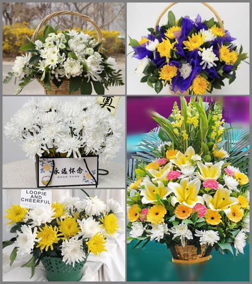 广东清远市阳山县江英镇宫花村白事提篮配送